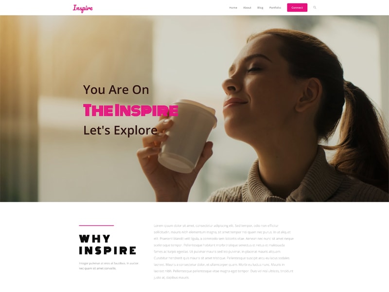 Inspire – 教育培训模板WordPress主题